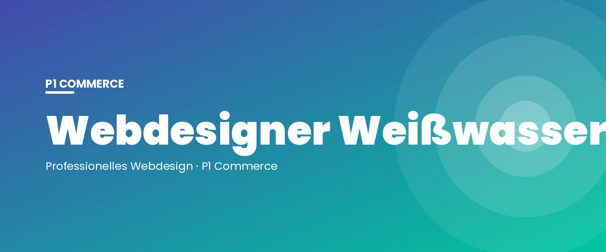 Webdesigner Weißwasser – P1 Commerce Webagentur